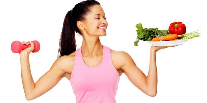 здоровая еда и упражнения для похудения за месяц